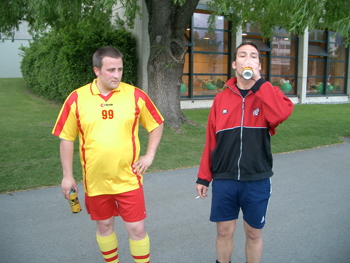 USI-Gro�feldmeisterschaft 2006, Superfreunde vs. Titelverteidiger